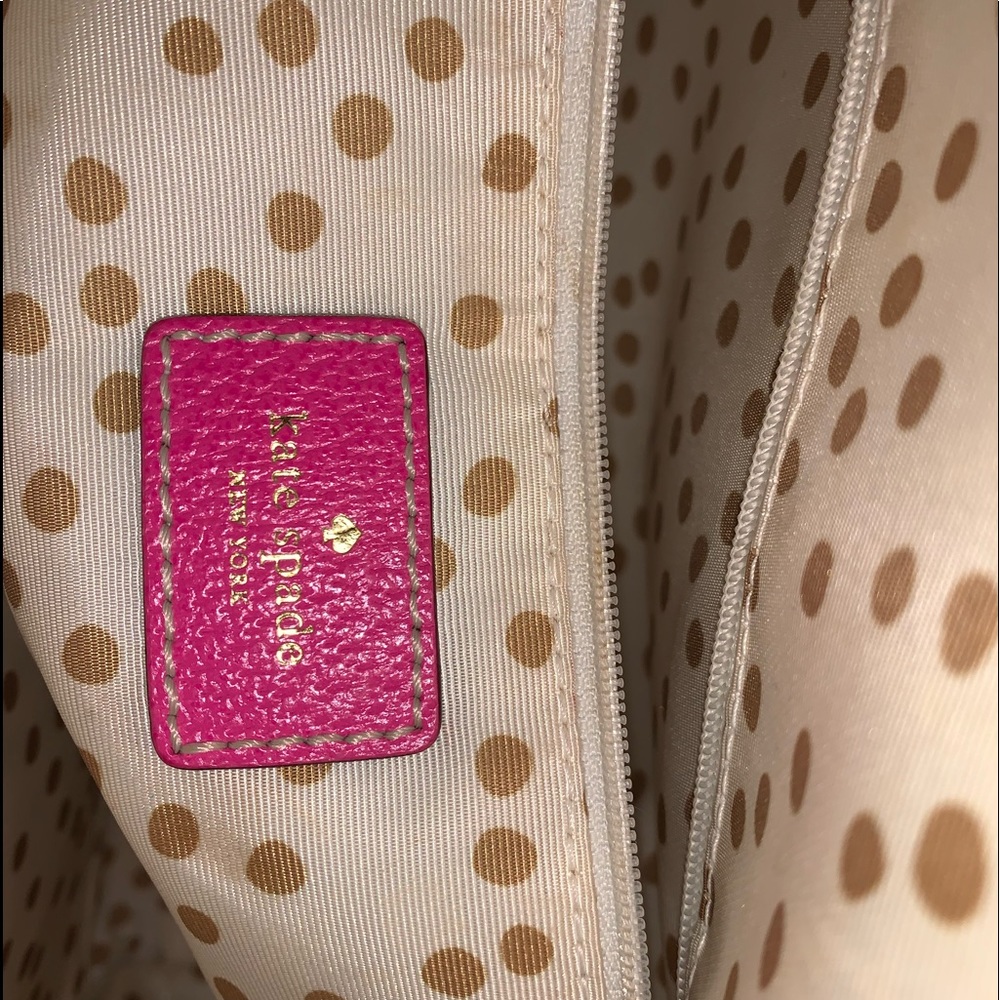 SOLD📍📍📍📍📍Kate Spade ♠️ Pink Crossbody Satchel - Picture 6 of 7
